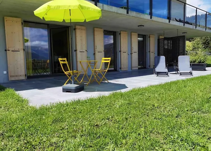 Modern With An Amazing View Apartament Leysin